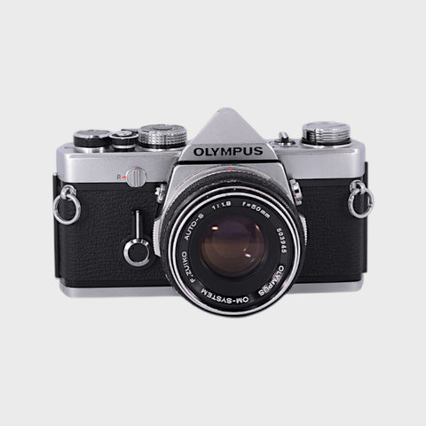 Olympus OM-1 35mm SLR Film Camera with 50mm f1.8 Lens