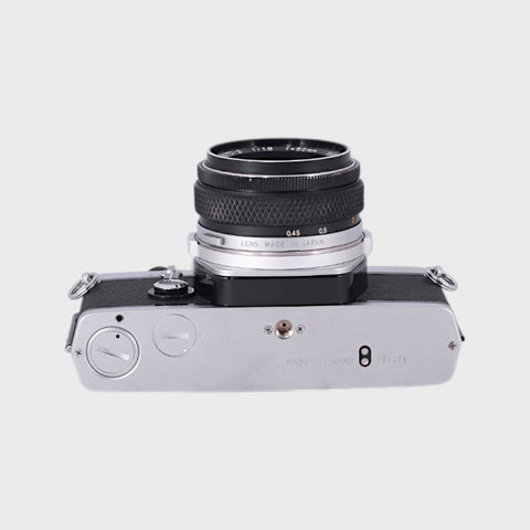 Olympus OM-1 35mm SLR Film Camera with 50mm f1.8 Lens