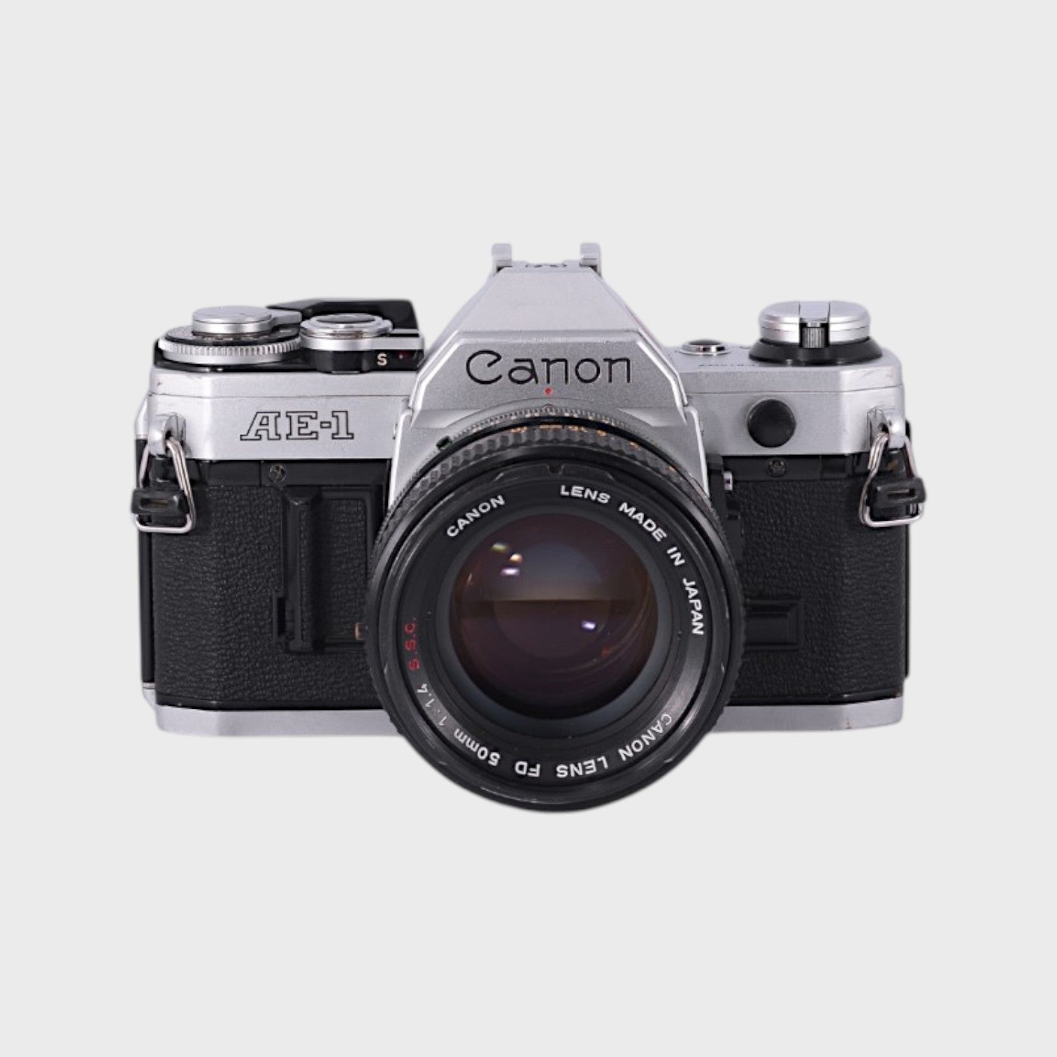 Canon AE-1 & New FD 50mm F1.4　#9350 Canon AE-1 35mm SLR film camera with 50mm f1.8 lens – Mori Film Lab