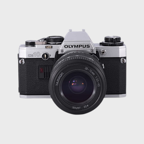 Olympus OM-10 35mm SLR film camera with 28-70mm lens