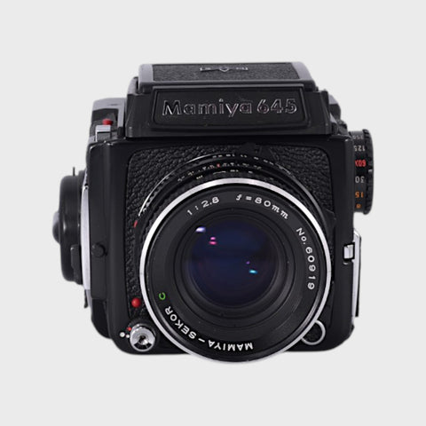 Mamiya M645 1000s Medium Format film camera with 80mm f2.8 lens