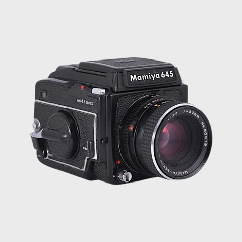 Mamiya M645 1000s Medium Format film camera with 80mm f2.8 lens