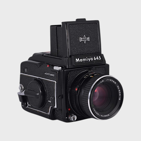 Mamiya M645 1000s Medium Format film camera with 80mm f2.8 lens
