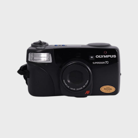 Olympus Superzoom 70 35mm Point and Shoot film camera with 38-70mm zoom lens
