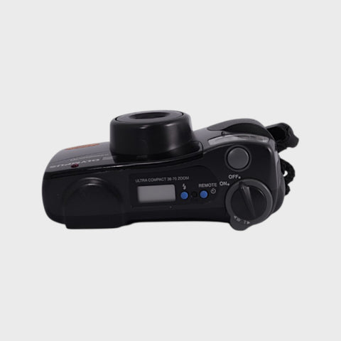Olympus Superzoom 70 35mm Point and Shoot film camera with 38-70mm zoom lens