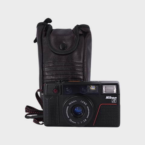 Nikon L35 AF2 35mm Point & Shoot film camera with 35mm f2.8 lens