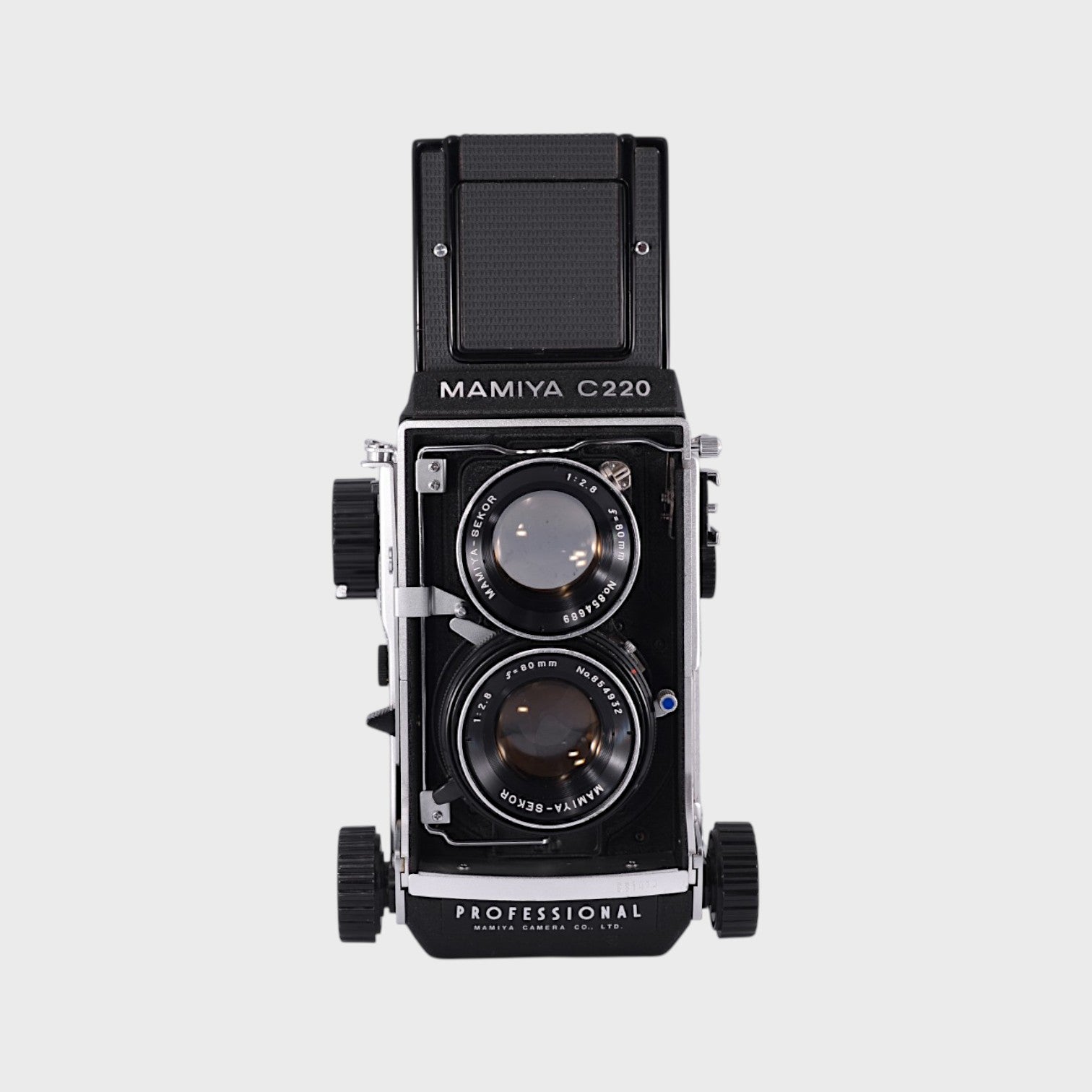 Mamiya C220 Medium Format TLR film camera with 80mm f2.8 lens