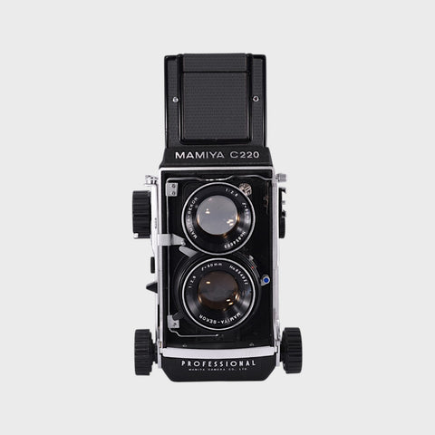 Mamiya C220 Medium Format TLR film camera with 80mm f2.8 lens