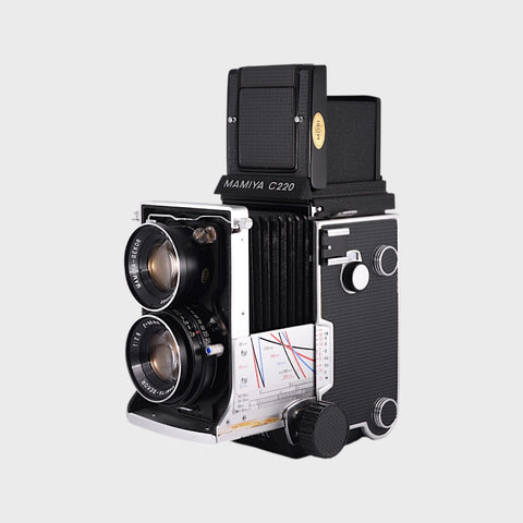 Mamiya C220 Medium Format TLR film camera with 80mm f2.8 lens