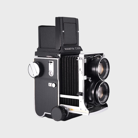 Mamiya C220 Medium Format TLR film camera with 80mm f2.8 lens