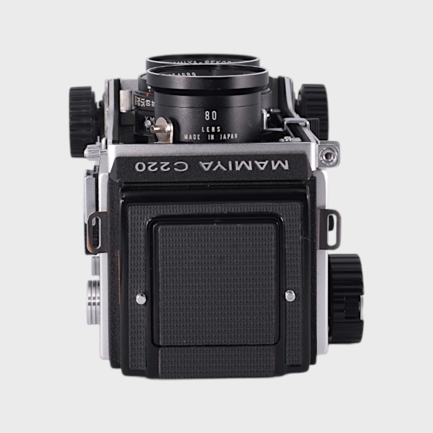 Mamiya C220 Medium Format TLR film camera with 80mm f2.8 lens