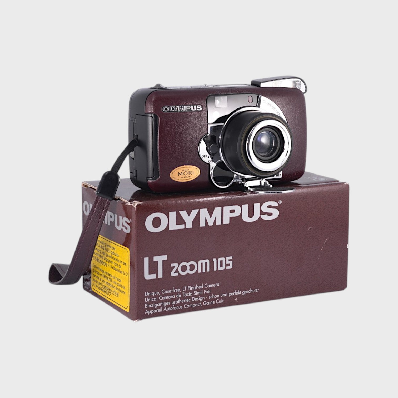 Boxed: Olympus LT Zoom 105 35mm point & shoot camera with 38-105mm