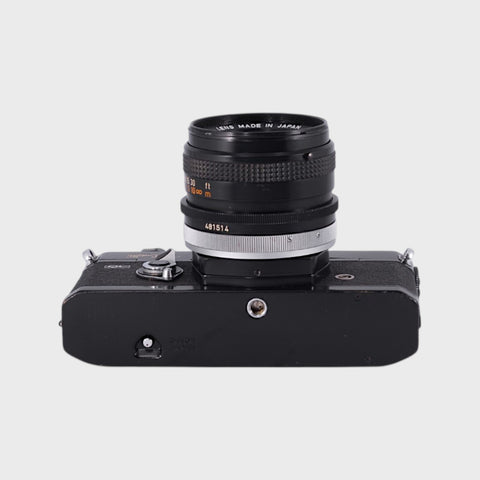 Canon FTb QL 35mm SLR film camera with 50mm f1.8 lens