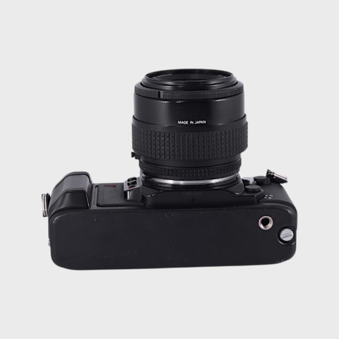 Nikon F501 35mm SLR film camera with 35-70mm zoom lens