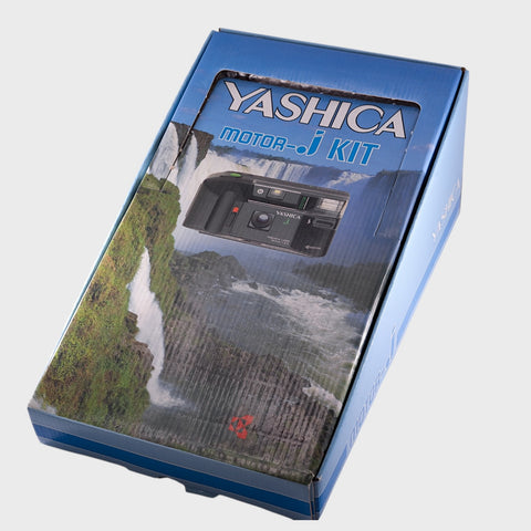 NOS: Yashica J-Motor Kit 35mm Point & Shoot film camera with 32mm f3.5 lens