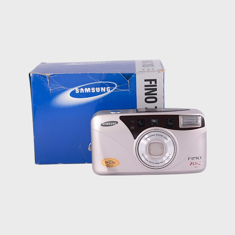 Boxed: Samsung Fino 70S 35mm point & shoot film camera with 38-70mm lens