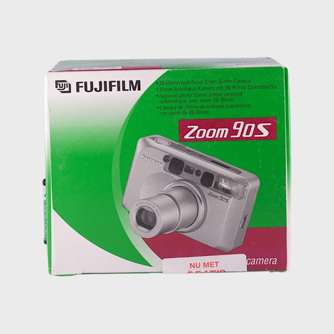 NOS: Fujifilm Zoom 90S 35mm Point & Shoot Film Camera with 38-90mm Lens