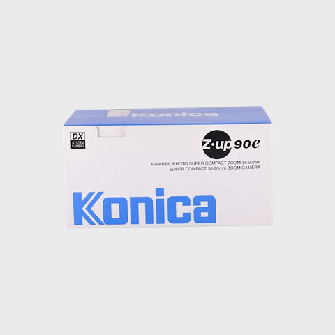NOS: Konica Z-up 90e Zoom 35mm Point & Shoot film camera with 38-90mm Zoom lens