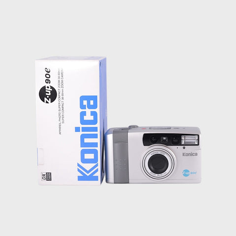 NOS: Konica Z-up 90e Zoom 35mm Point & Shoot film camera with 38-90mm Zoom lens