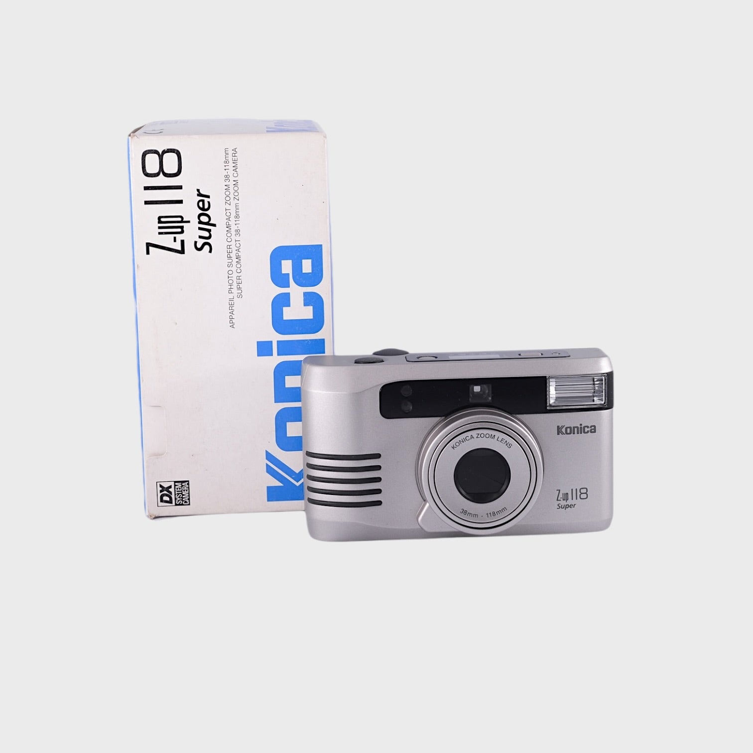 NOS: Konica Z-up 118 Super 35mm Point & Shoot film camera with 38