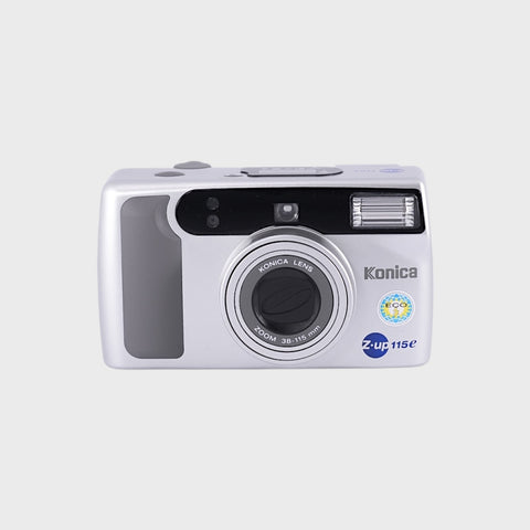NOS: Konica Z-up 115e 35mm Point & Shoot film camera with 38-115mm Zoom lens