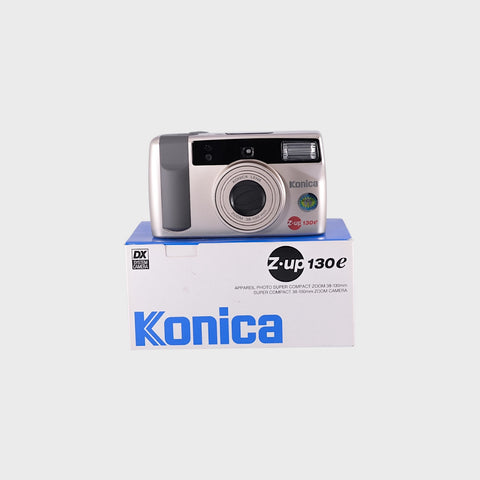 NOS: Konica Z-up 130e 35mm Point & Shoot film camera with 38-130mm lens