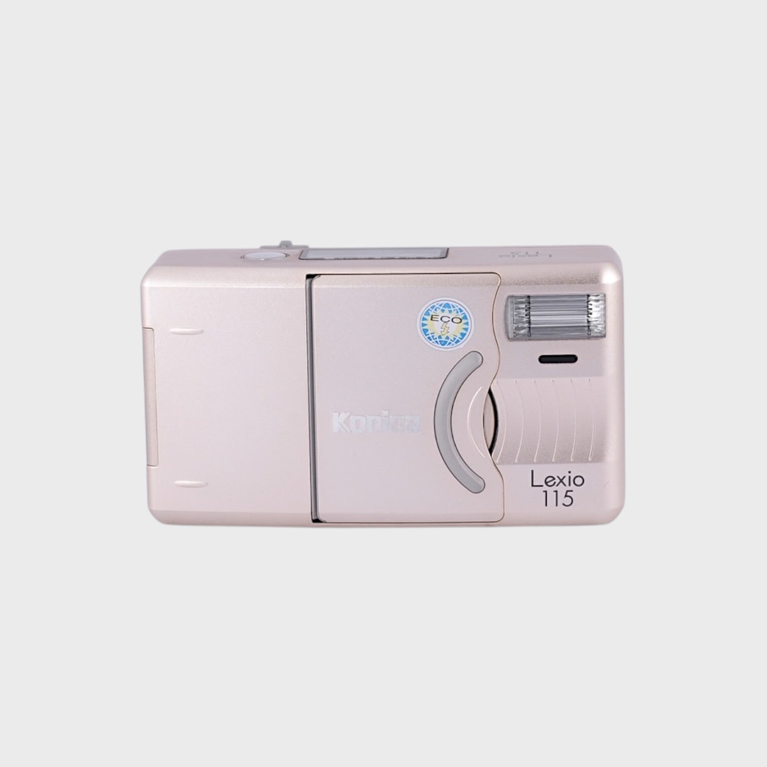 NOS: Konica Lexio 115 35mm Point & Shoot film camera with 38-115mm