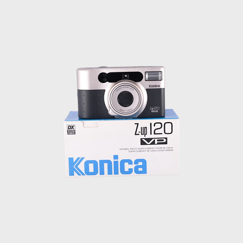 NOS: Konica Z-up 120 VP 35mm Point & Shoot film camera with 38-120mm lens