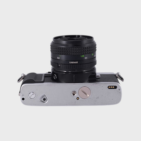 Minolta XG-M 35mm SLR Film Camera with 35mm f2.8 Lens