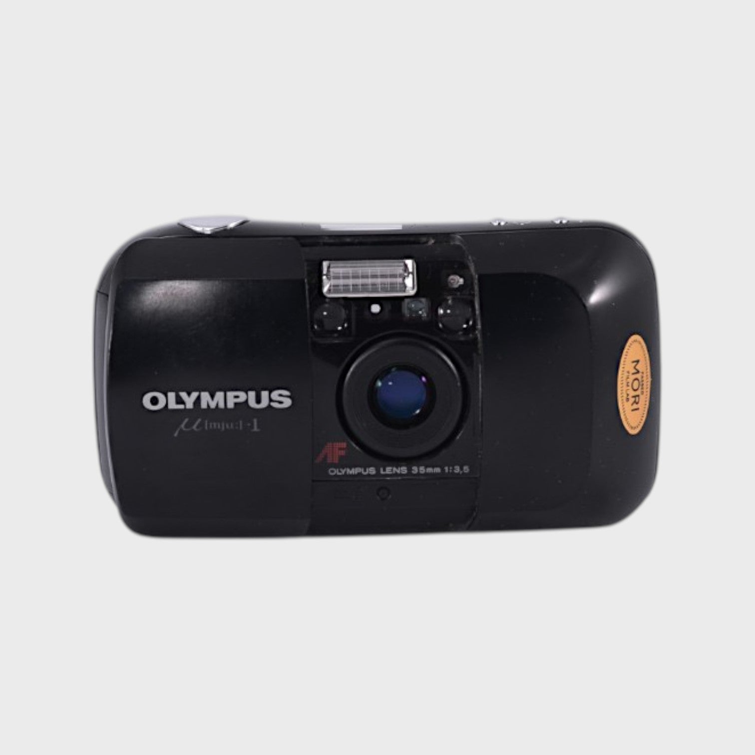 Olympus Mju I 35mm point & shoot film camera with 35mm f3.5 lens
