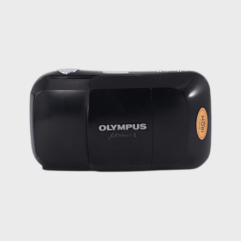 Olympus Mju I 35mm point & shoot film camera with 35mm f3.5 lens
