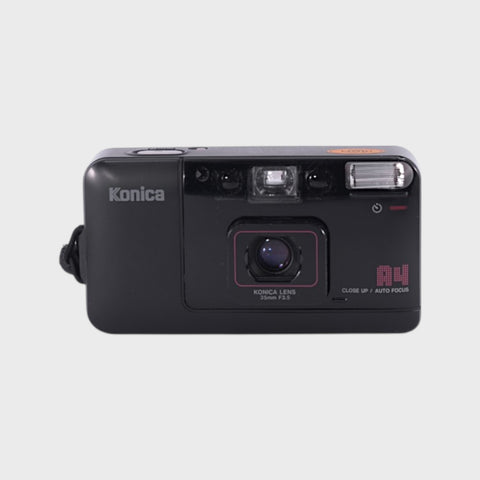 Boxed: Konica A4 35mm Point & Shoot Film Camera with 35mm f3.5 Lens