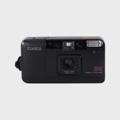 Boxed: Konica A4 35mm Point & Shoot Film Camera with 35mm f3.5 Lens