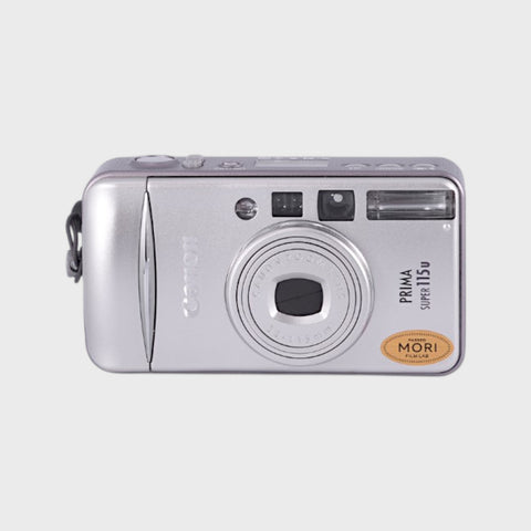 Canon Prima Super 115u 35mm Point & Shoot Film Camera with 38-115mm Lens