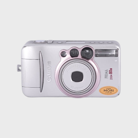 Canon Prima Zoom 80u 35mm Point & Shoot Film Camera with 38-80mm Lens