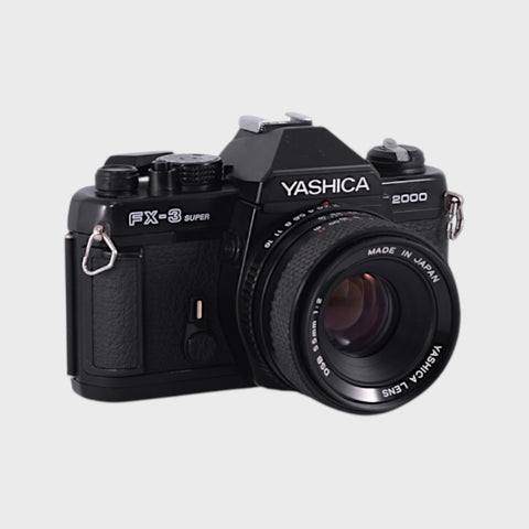 Yashica FX-3 Super 2000 35mm SLR film camera with 55mm f2 lens
