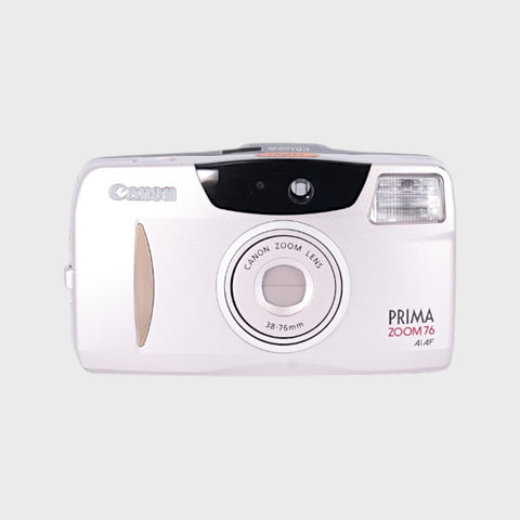 Canon Prima Zoom 76 35mm Point & Shoot Film Camera with 38-76mm Lens
