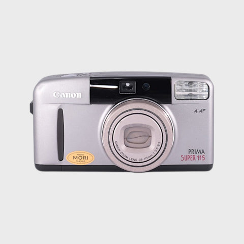Canon Prima Super 115 35mm Point & Shoot Film Camera with 38-115mm Lens