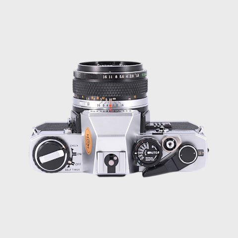 Olympus OM10 35mm SLR Film Camera with 50mm f1.8 Lens