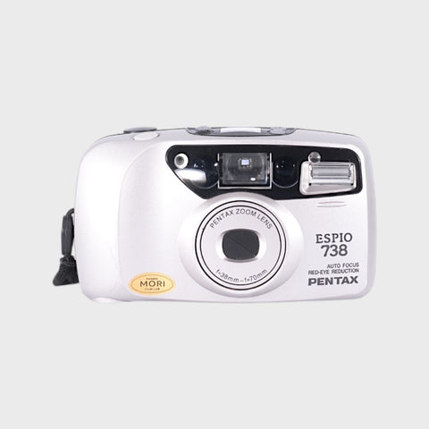 Pentax Espio 738 35mm Point & Shoot film camera with 38-70mm zoom lens