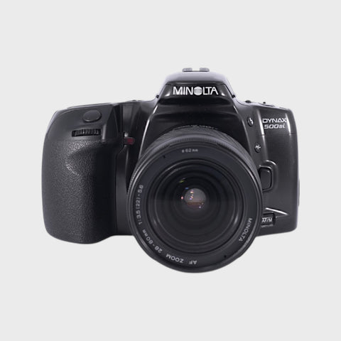 Minolta Dynax 500si 35mm SLR film camera with 28-80mm lens