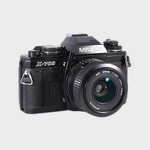 Minolta X-700 35mm SLR Film Camera with 28mm f2.8 Lens