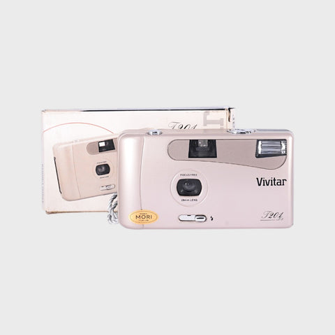 Boxed: Vivitar T201 LX 35mm Point & Shoot film camera with 28mm lens