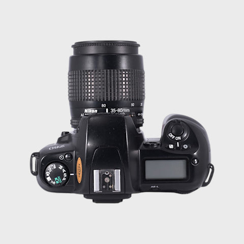 Nikon F60 35mm SLR film camera with 35-80mm lens