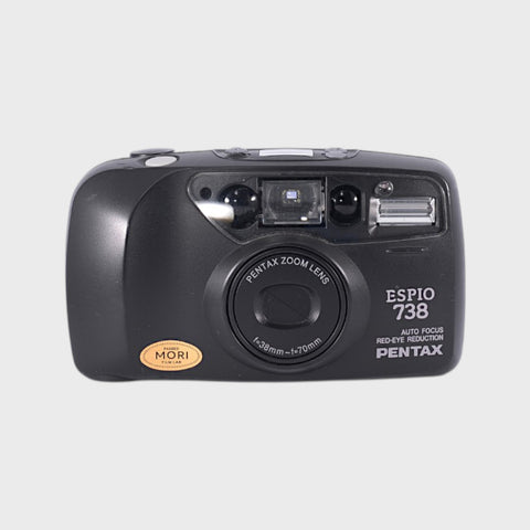 Pentax Espio 738 35mm Point & Shoot film camera with 38-70mm zoom lens