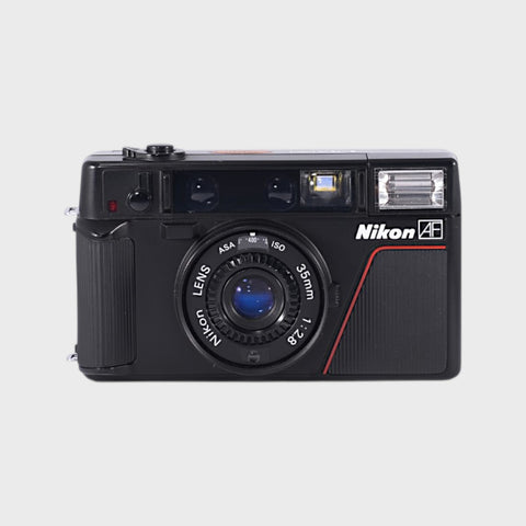 Nikon L35 AF 35mm Point & Shoot film camera with 35mm f2.8 lens
