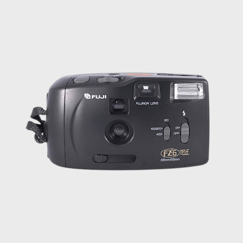 Fuji FZ-6 Tele 35mm Point & Shoot Film Camera with 35mm and 55mm Lens