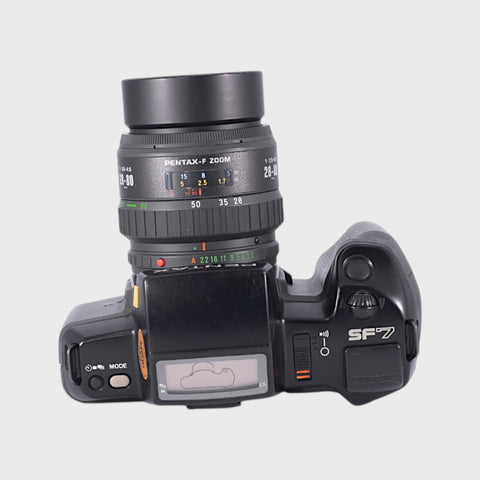Pentax SF7 35mm SLR film camera with 28-80mm lens