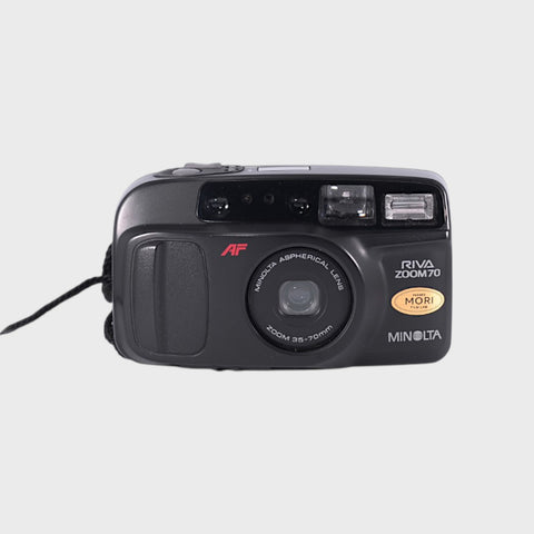 Minolta Riva Zoom 70 35mm Point & Shoot Film Camera with 35-70mm Lens