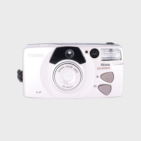Canon Prima Zoom 85N 35mm Point & Shoot Film Camera with 38-85mm Lens